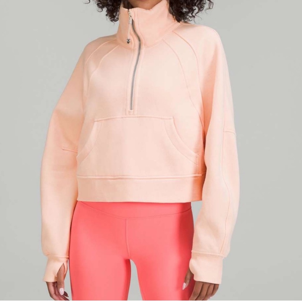 Lululemon Scuba Funnel Neck Half Zip